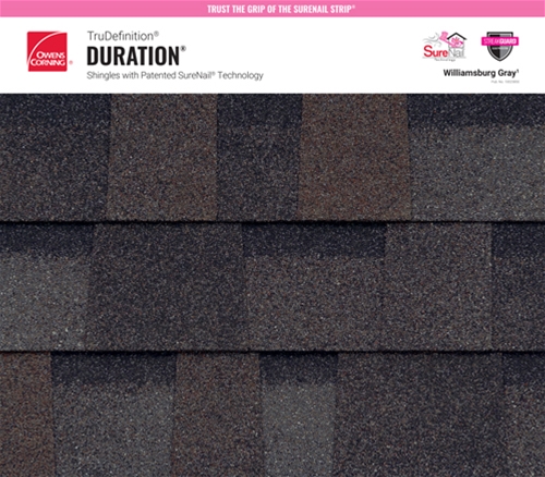 TruDefinition Duration - WILLIAMSBURG GRAY